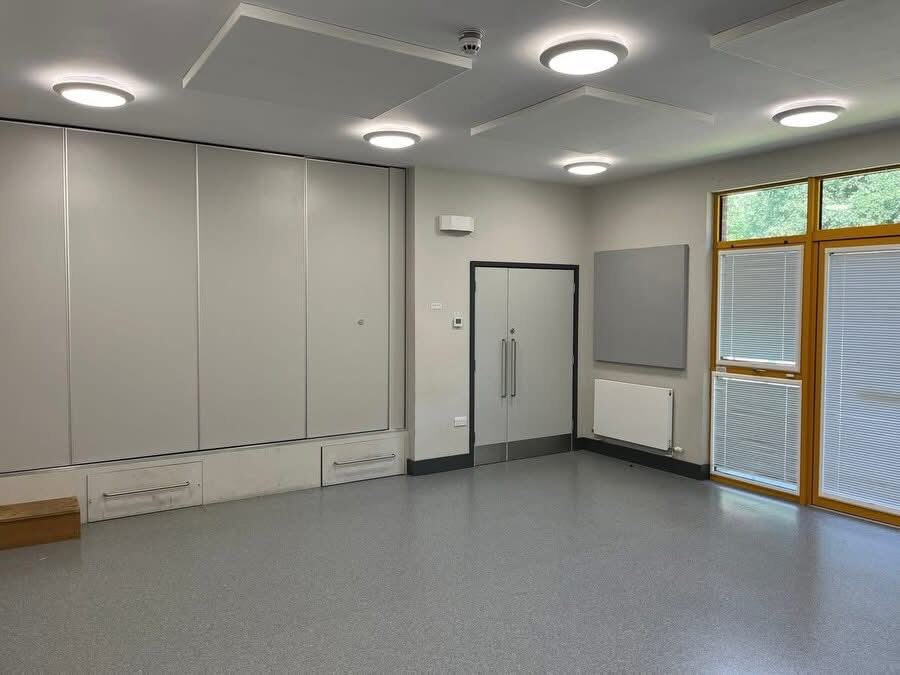 Community centre corridor repaint