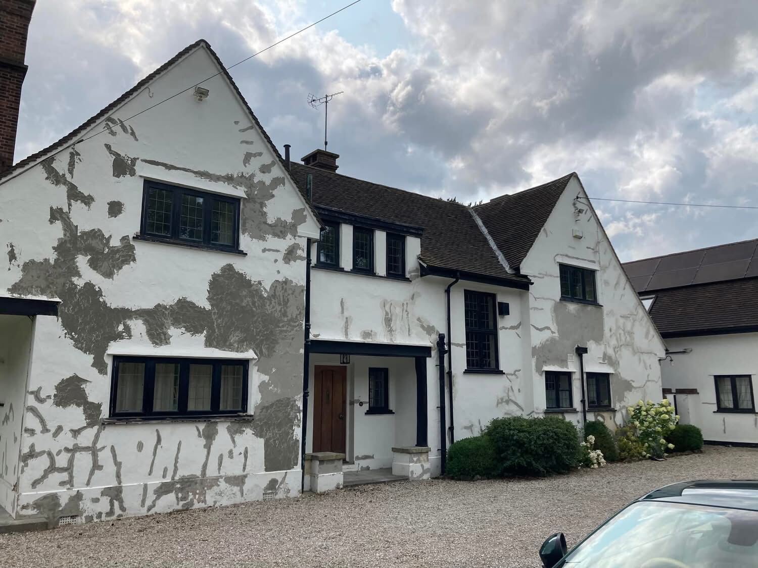 Full house exterior, completed repaint